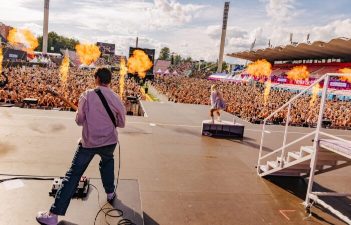 Blockfestin keikka päälavalta kuvattuna